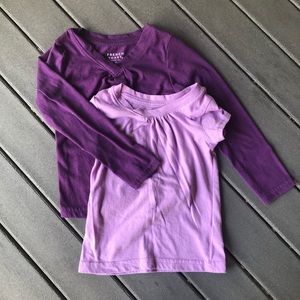 French Toast 🍒 purple t-shirt lot